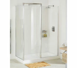 Lakes Classic Silver Walk-In Front Panel 1000 X 1850mm -UK Bathroom Products Sales 2024 Classic Walkin Panel 4 mn
