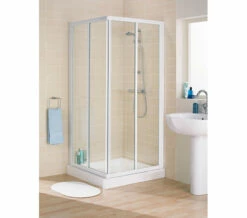 Lakes Classic Silver Frame Corner Entry Enclosure - CL1C075S 9 Lakes Classic Silver Frame Corner Entry Enclosure - CL1C075S -UK Bathroom Products Sales 2024 Framed Corner 1 mn