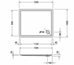 Duravit Starck 1200mm Wide Slimline Shower Tray 11 Duravit Starck 1200mm Wide Slimline Shower Tray -UK Bathroom Products Sales 2024 M 2015 2 20 10 14 28 367