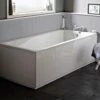 Hudson Reed Linton Square 1800 X 800mm Single Ended Eternalite Acrylic Bath