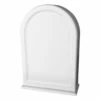 Miller Traditional 1903 Arched Framed White Cabinet 494 X 706mm