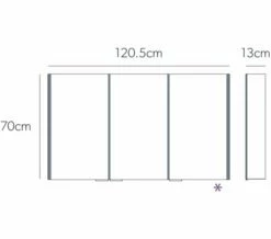 HIB Xenon 120 Triple Door LED Illuminated Aluminium Cabinet -UK Bathroom Products Sales 2024 M 2016 1 21 13 57 56 180