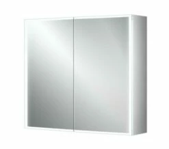 HIB Qubic Double Door LED Aluminium 700mm Height Mirror Cabinet 9 HIB Qubic Double Door LED Aluminium 700mm Height Mirror Cabinet -UK Bathroom Products Sales 2024 M 2016 1 22 14 6 17 623