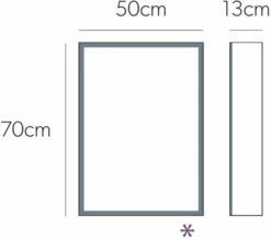 HIB Qubic 50 Single Door LED Aluminium Cabinet 500 X 700mm 5 HIB Qubic 50 Single Door LED Aluminium Cabinet 500 X 700mm -UK Bathroom Products Sales 2024 M 2016 1 22 5 5 3 636