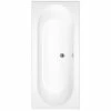 Nuie Otley Round Double Ended White Acrylic Bath
