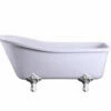 Burlington Harewood 1700 X 730mm White Slipper Bath