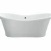 Burlington Admiral 1775 X 885mm White Freestanding Soaking Bath