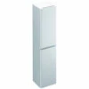 IMEX Flite Gloss White 400 X 1700mm Double Door Tall Storage Unit