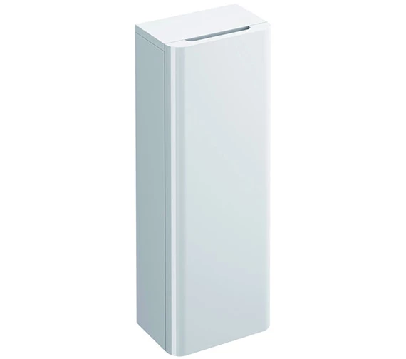 IMEX Flite Gloss White 300 X 800mm Single Door Storage Unit 2 IMEX Flite Gloss White 300 X 800mm Single Door Storage Unit - Image 2