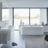 Duravit Happy D2 Back-To-Wall 1800 X 800mm Bath With Panel And Frame