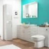 Nuie Mayford 1060mm Wide Floor Standing 2 Door 3 Drawer Unit And Basin