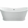 Burlington Admiral 1650 X 710mm White Freestanding Soaking Bath