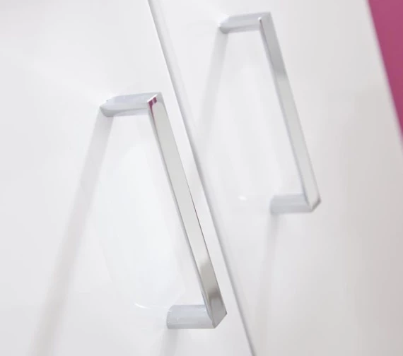 Nuie Mayford 450 X 320mm Wall Hung Gloss White Cabinet With Basin 6 Nuie Mayford 450 X 320mm Wall Hung Gloss White Cabinet With Basin - Image 6