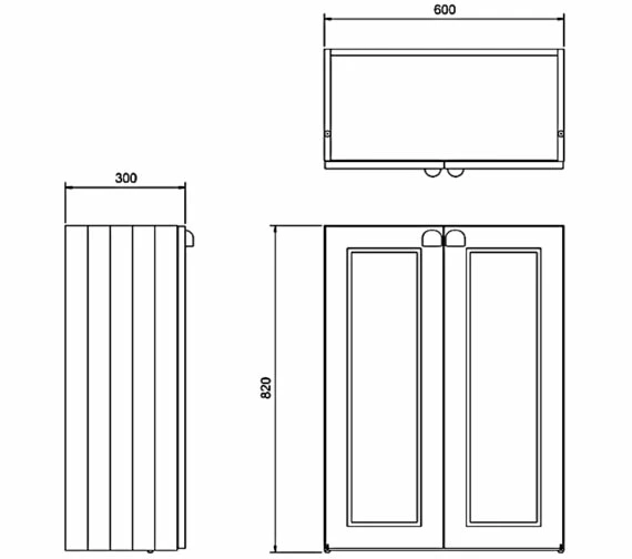 Burlington 600mm Double Door Base Unit 2 Burlington 600mm Double Door Base Unit - Image 2