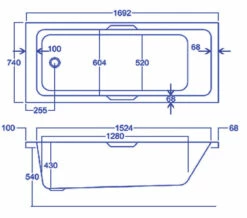 Carron Quantum Integra Single Ended Acrylic Bath 5mm With Grips 1750 X 750mm 4 Carron Quantum Integra Single Ended Acrylic Bath 5mm With Grips 1750 X 750mm -UK Bathroom Products Sales 2024 M 2016 8 18 10 22 7 470