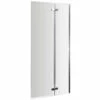 Nuie Ella 745 X 1400mm Square Hinged Bath Screen