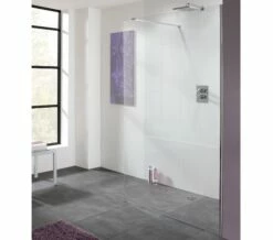 Lakes Coastline Cannes 10mm Walk In Shower Screen 700mm