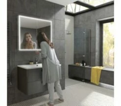 HIB Qubic Double Door LED Aluminium 700mm Height Mirror Cabinet 11 HIB Qubic Double Door LED Aluminium 700mm Height Mirror Cabinet -UK Bathroom Products Sales 2024 M 2017 1 28 6 32 50 342