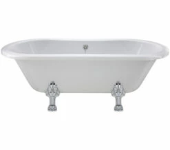 Hudson Reed Kingsbury Double Ended Freestanding Acrylic Bath White -UK Bathroom Products Sales 2024 M 2017 1 4 13 46 59 111 1