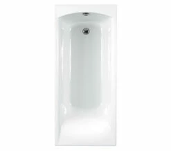 Carron Delta 5mm Acrylic White Bath 1650 X 700mm