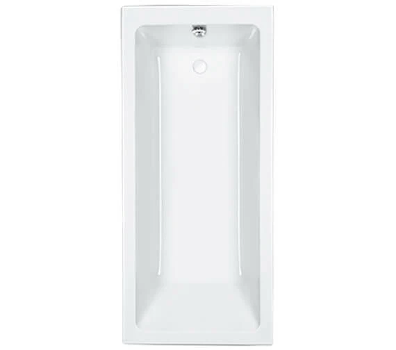 Carron Quantum Single Ended White Acrylic Bath 5mm - 1800 X 800mm 1 Carron Quantum Single Ended White Acrylic Bath 5mm - 1800 X 800mm