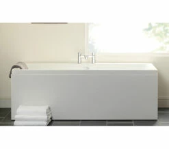 Carron Quantum Double Ended 5mm Deep Acrylic Bath White 1800 X 800mm