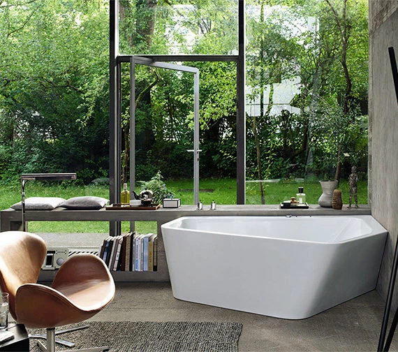 Duravit Paiova 1770mm X 1300mm Right-Left 5 Corner Bath With Panel 7 Duravit Paiova 1770mm X 1300mm Right-Left 5 Corner Bath With Panel - Image 7