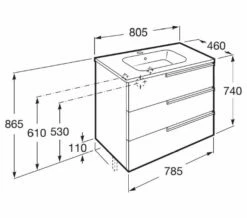 Roca Victoria-N Unik Luxurious 3-Drawer Wall Hung Unit 600mm With Basin 16 Roca Victoria-N Unik Luxurious 3-Drawer Wall Hung Unit 600mm With Basin -UK Bathroom Products Sales 2024 M 2017 3 18 6 34 31 893