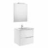 Roca Victoria-N Large 600 X 565mm Vanity Unit Pack With Mirror And Spotlight