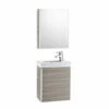 Roca Mini 450mm Vanity Unit With Basin And Mirror Cabinet