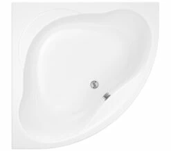 Trojan Laguna Encapsulated Baseboard Corner Bath White