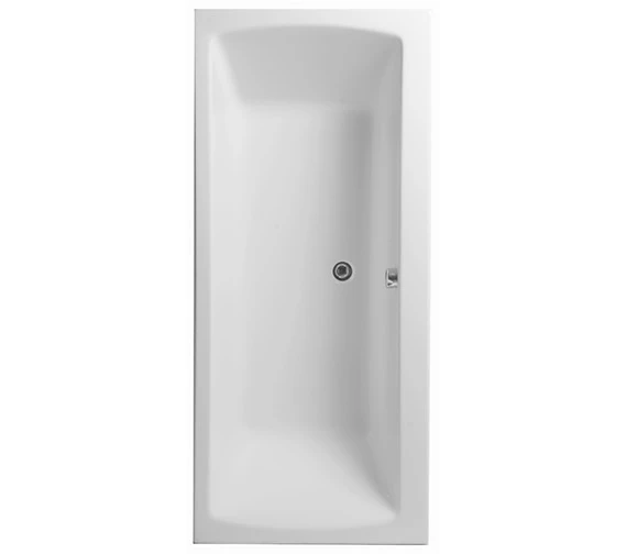 VitrA Neon 1800 X 800mm White Double Ended Bath 2 VitrA Neon 1800 X 800mm White Double Ended Bath - Image 2