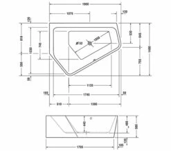 Duravit Paiova 1900mm X 1400mm Right-Left 5 Corner Bath With Panel 11 Duravit Paiova 1900mm X 1400mm Right-Left 5 Corner Bath With Panel -UK Bathroom Products Sales 2024 M 2018 1 1 7 22 56 35