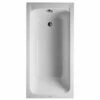 Duravit D-Code Built-In Bath With Support Feet - Outlet In Foot Area