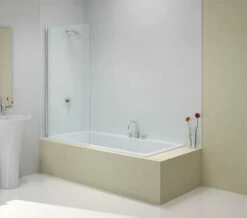 Merlyn Ionic 6mm Glass Fixed Square Bath Screen 800 X 1500mm