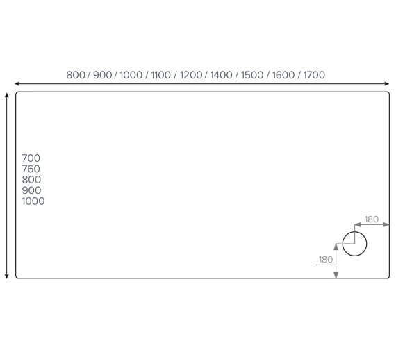 Just Trays JTUltracast Flat Top Rectangular Tray 2 Just Trays JTUltracast Flat Top Rectangular Tray - Image 2