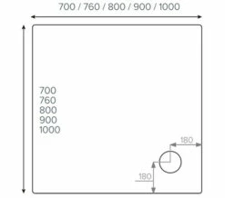 Just Trays JTUltracast Flat Top Square Tray -UK Bathroom Products Sales 2024 M 2018 10 12 10 51 22 767 2
