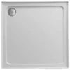 Just Trays JTFusion 4 Up-stand Square Shower Tray With Waste