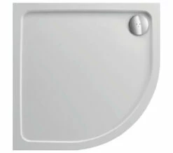 Just Trays JTFusion Quadrant Flat Top Shower Tray With Waste