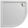 Just Trays JTFusion 2 Up-stand Quadrant Shower Tray With Waste