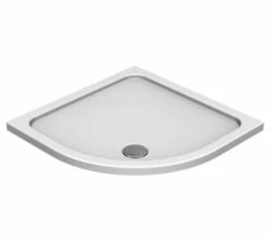 Kudos Kstone Quadrant Acrylic Shower Tray White