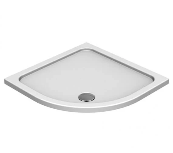 Kudos Kstone Quadrant Acrylic Shower Tray White 1 Kudos Kstone Quadrant Acrylic Shower Tray White