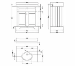 Hudson Reed Old London Floor Standing Vanity Unit And Basin With Marble Worktop -UK Bathroom Products Sales 2024 M 2018 12 13 10 43 28 48