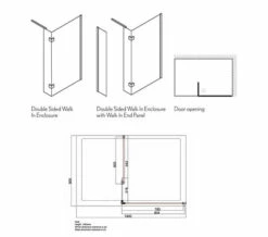 Crosswater Design Plus Silver Finish Double Sided Walk In Enclosure 1400 X 900mm 5 Crosswater Design Plus Silver Finish Double Sided Walk In Enclosure 1400 X 900mm -UK Bathroom Products Sales 2024 M 2018 5 15 13 37 34 591