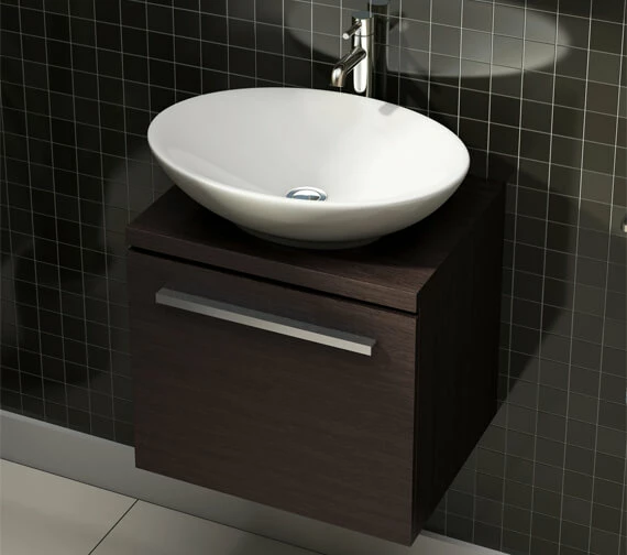 IMEX Bloque Wall Hung Single Drawer Unit And 470mm Worktop 1 IMEX Bloque Wall Hung Single Drawer Unit And 470mm Worktop