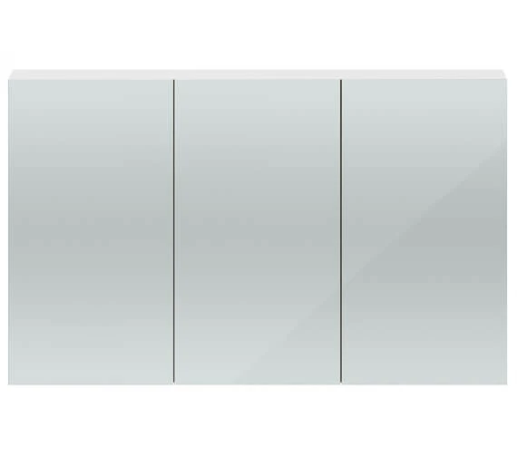 Hudson Reed Quartet 1350 X 715mm 3 Door Mirror Cabinet 2 Hudson Reed Quartet 1350 X 715mm 3 Door Mirror Cabinet - Image 2