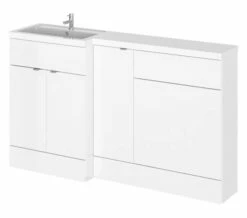 Hudson Reed Fusion 1500mm Furniture Pack - Vanity Unit-Base Unit-WC Unit And Basin