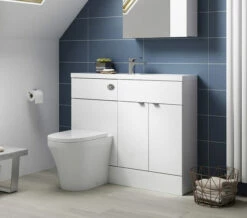 Hudson Reed Fusion 1200mm Compact Furniture Pack - Vanity And WC Unit With Basin