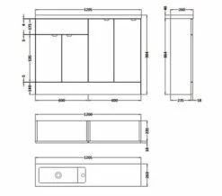 Hudson Reed Fusion 1200mm Compact Furniture Pack - Vanity And 2 Base Unit With Basin 10 Hudson Reed Fusion 1200mm Compact Furniture Pack - Vanity And 2 Base Unit With Basin -UK Bathroom Products Sales 2024 M 2019 1 28 12 15 38 202