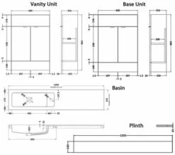 Hudson Reed Fusion 1200mm Compact Furniture Pack - Vanity And 2 Base Unit With Basin 16 Hudson Reed Fusion 1200mm Compact Furniture Pack - Vanity And 2 Base Unit With Basin -UK Bathroom Products Sales 2024 M 2019 1 28 12 22 52 65
